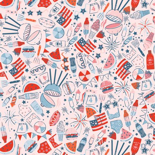 Bloomin_Americana-Fourth_Of_July_BAM-47100_Cotton_Fabric