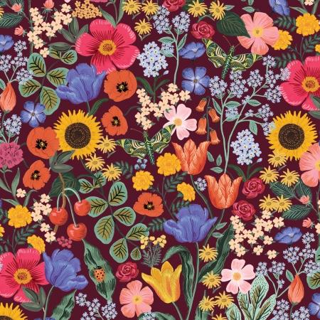 Curio-Blossom_Burgundy_Digiprint_RP1100-BU3D_cotton_fabric