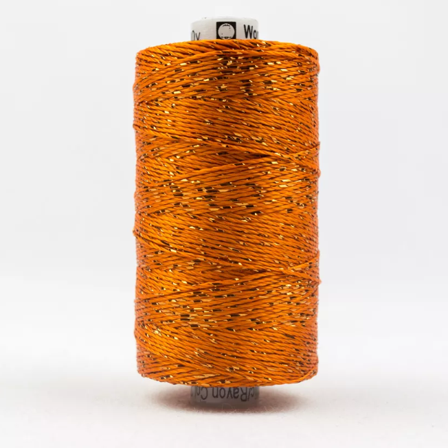Dazzle_8wt_Metallic_Thread_183m-Orange_DZ-27