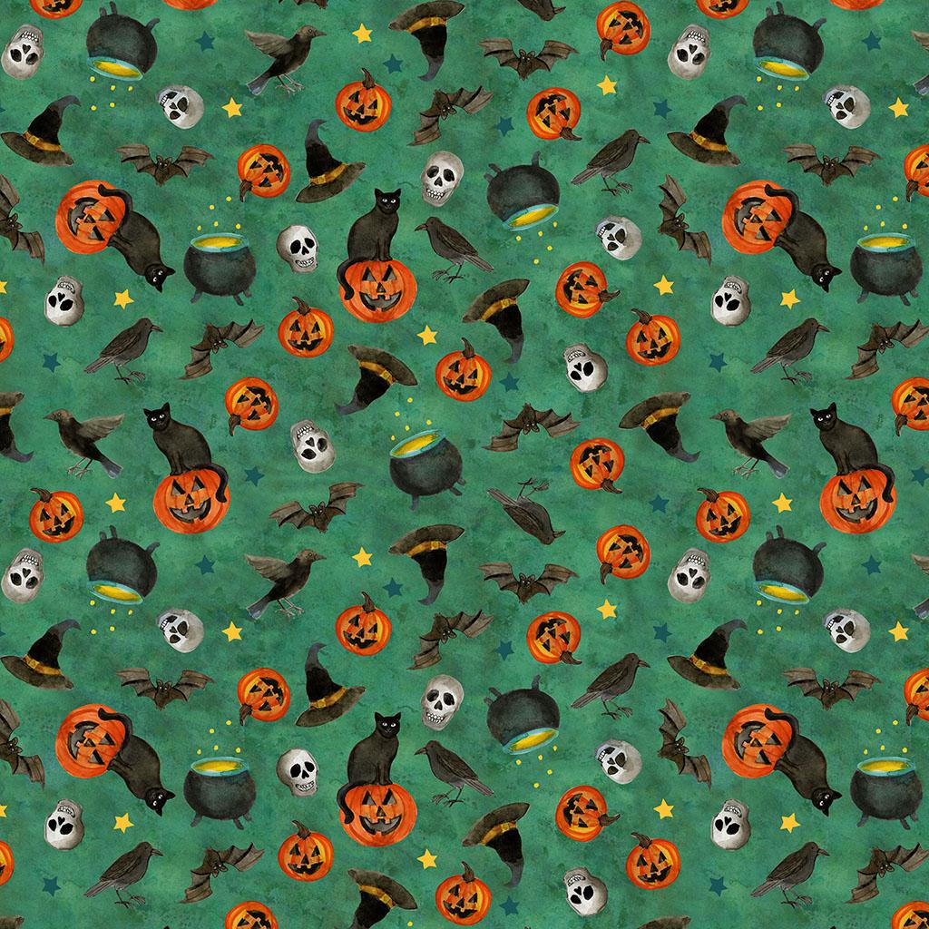 Emerald_Hollow-Halloween_Toss_Emerald_Y4829-107_Cotton_Fabric