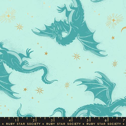 Fireglow-Metallic_Mint_RS2131-13M_Cotton_Fabric