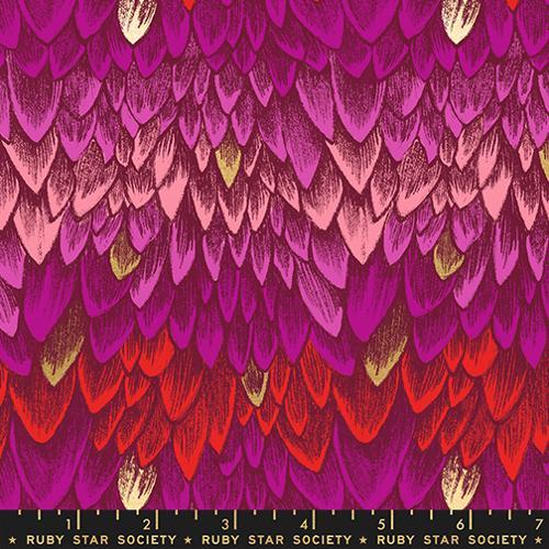 Fireglow-Metallic_Rose_RS2134-11M_Cotton_Fabric