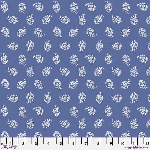 New_Traditional-Britanny_Periwinkle_PWLA012_PERIWINKLE_Cotton_Fabric