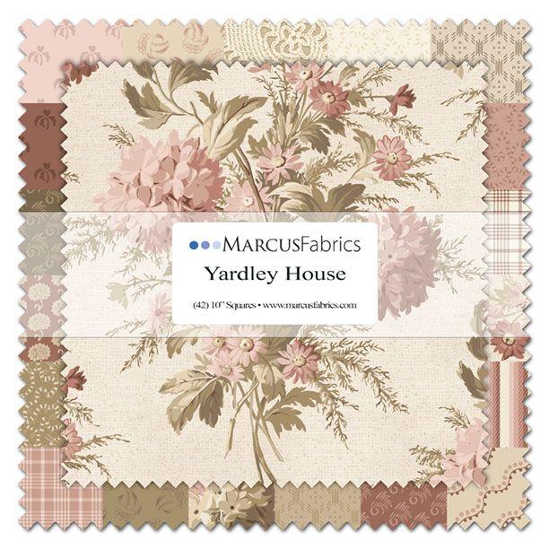 Precut_10_x10_Squares-Yardley_House_SS186-0006_Precut_Cotton_Fabric