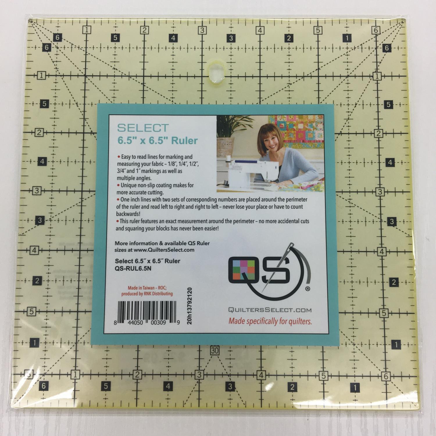 Quilters_Select_6_5_X6_5_Non-Slip_Ruler_QS-RUL6_5N